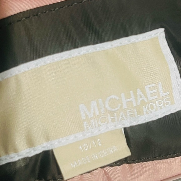 Michael Kors Big Girls' Snorkel Jacket , Green (Size 10/12) - Picture 12 of 13